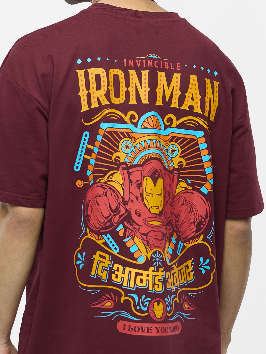 Buy Iron Man Truck Art Oversized TShirts Online