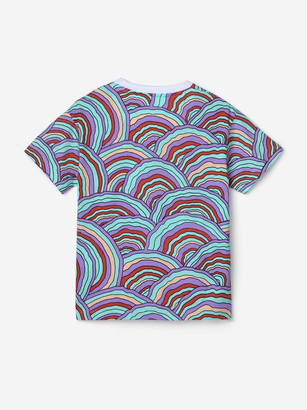 Buy Feelin Groovy Girls Cotton Oversized T Shirts Online At The Souled