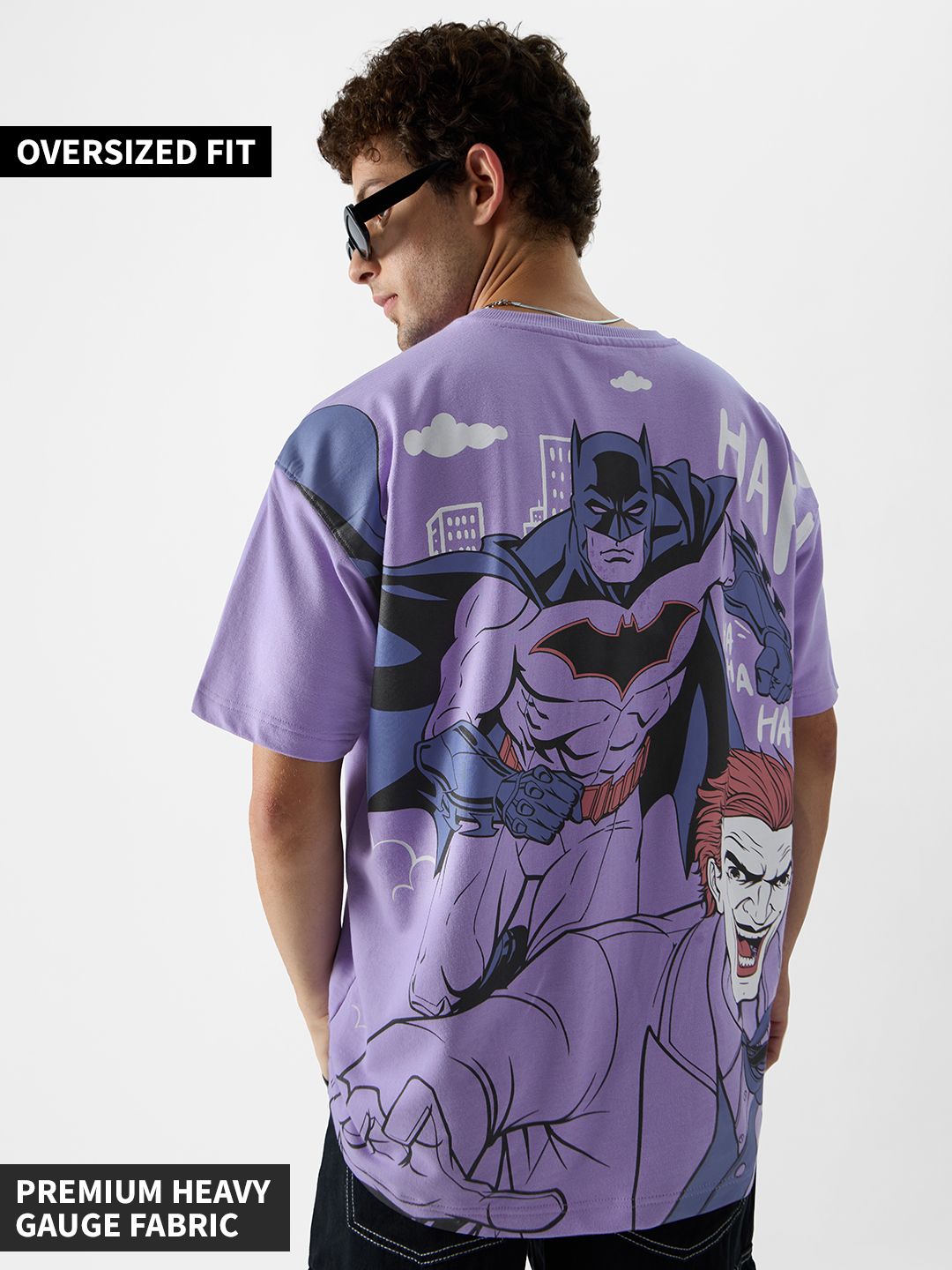Batman Chase The Joker Oversized T Shirts At The Souled Store batman-chase-the-joker-oversized-t-shirts-at-the-souled-store