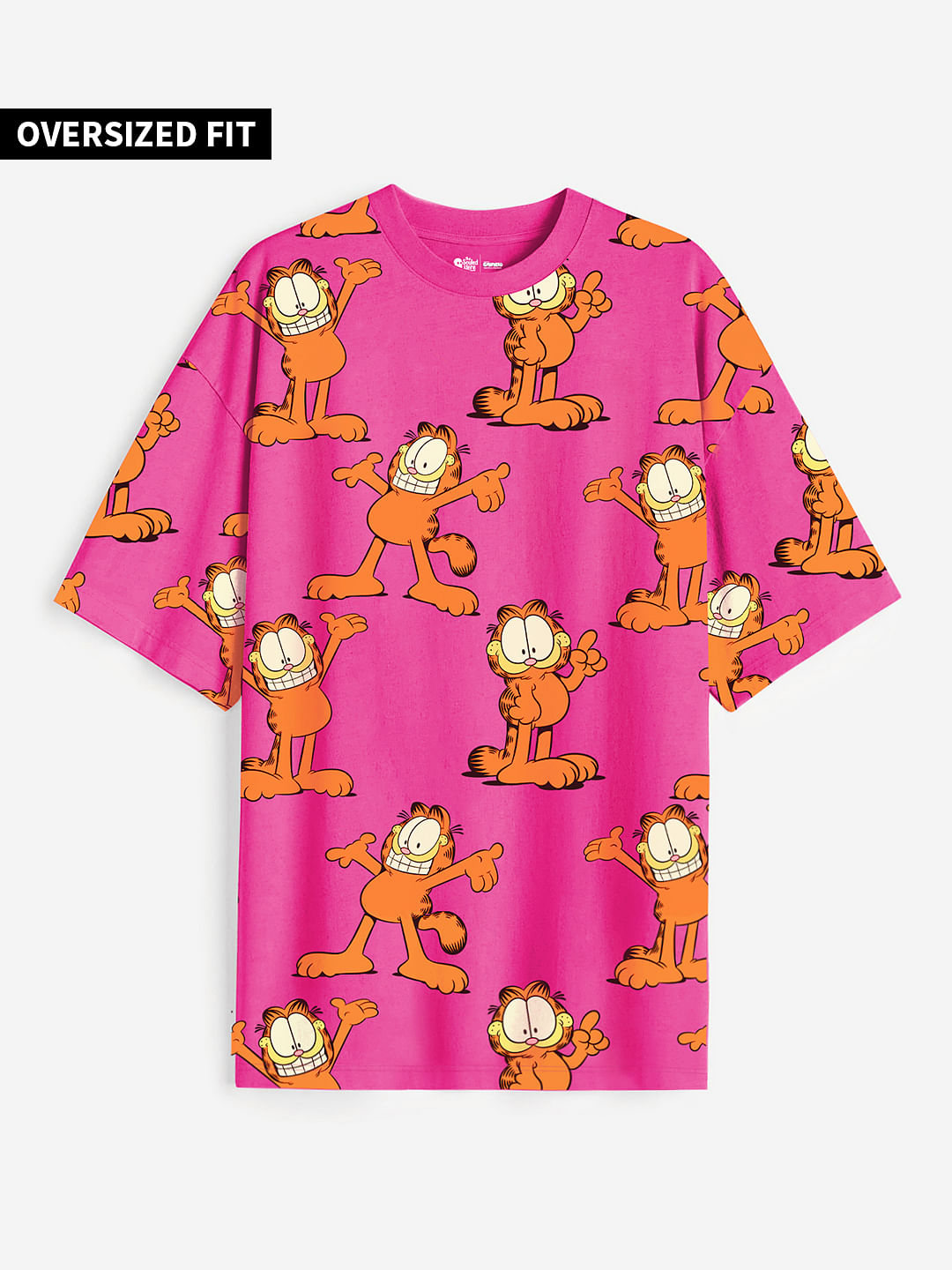 Garfield: Clingy Oversized T-Shirts Best Seller Trend Hardik Pandya T-Shirt  in 2023