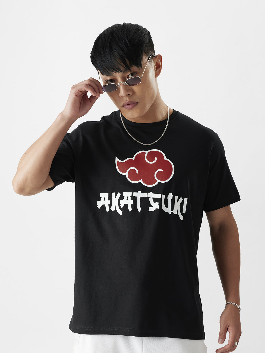 Buy Naruto: Akatsuki Cloud Mens T-Shirt Online