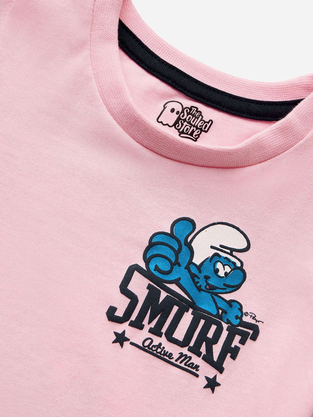 Buy The Smurfs: 88 Girls Cotton T-Shirts (2-8 Yrs)