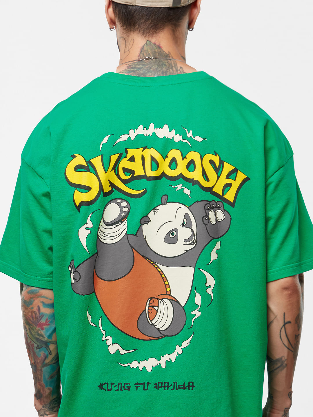 Buy Kung Fu Panda: Skadoosh Oversized T-Shirts Online