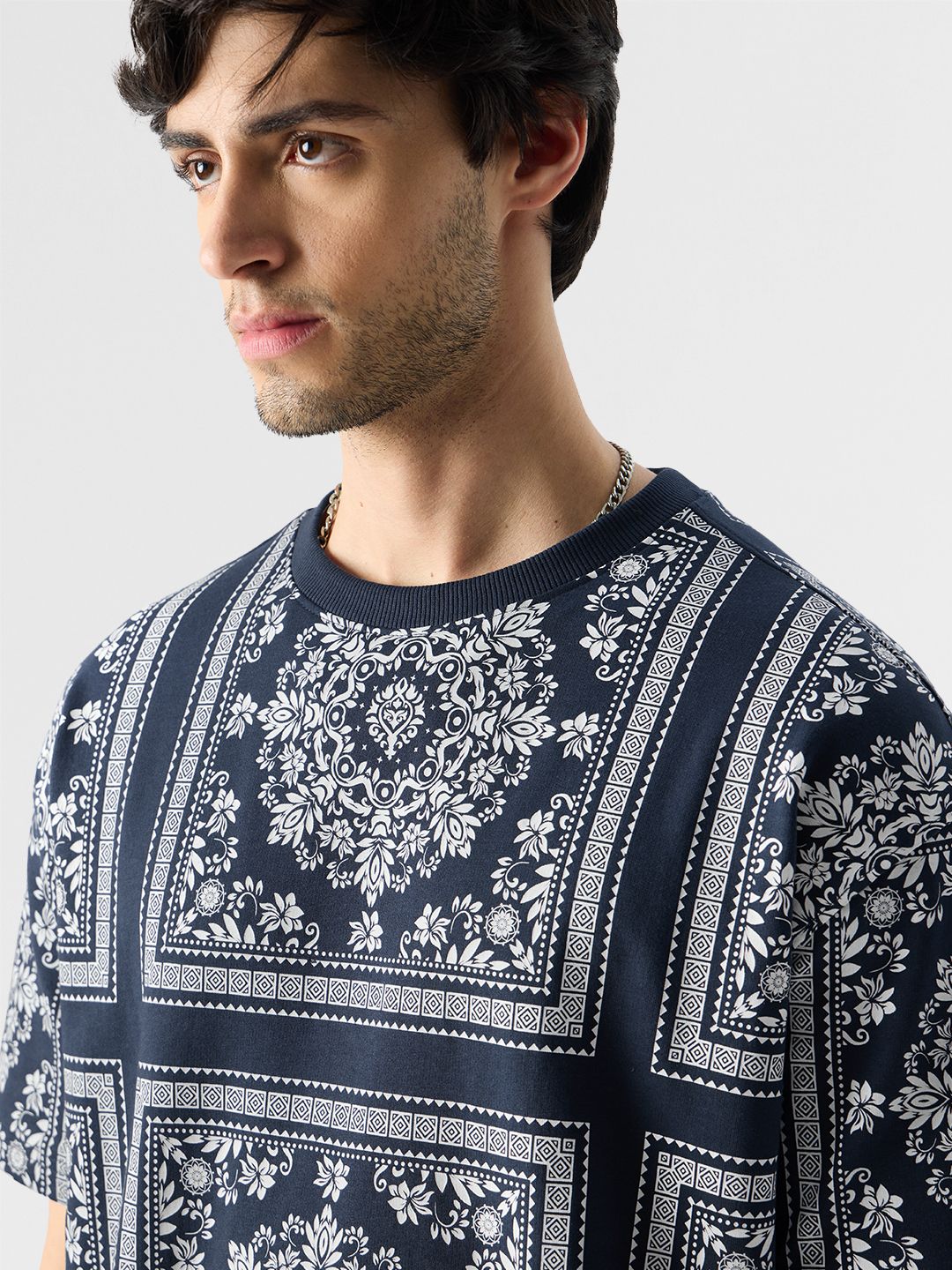 Buy TSS Originals: Fusion Bandana Oversized T-Shirts Online