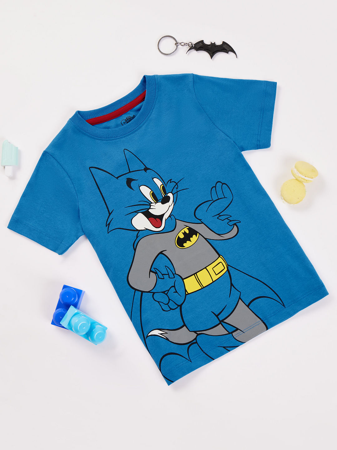 Buy Tom And Jerry: Bat-Cat Boys Cotton T-Shirts Online