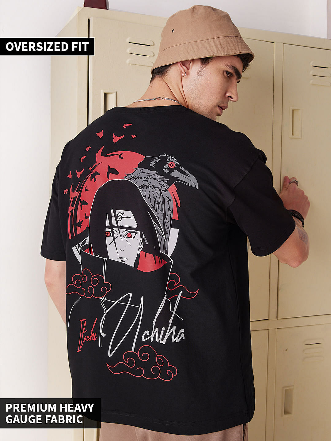 Buy Naruto: Itachi Uchiha Oversized T-Shirts Online