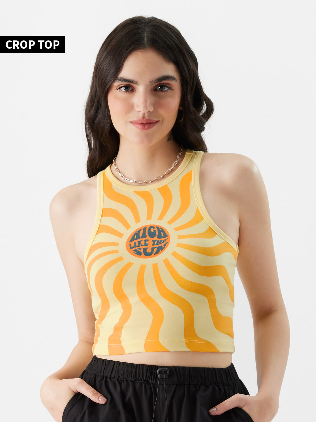 Buy Tss Originals: Sunny Vibes Womens Tank Top Online At The Souled Store.