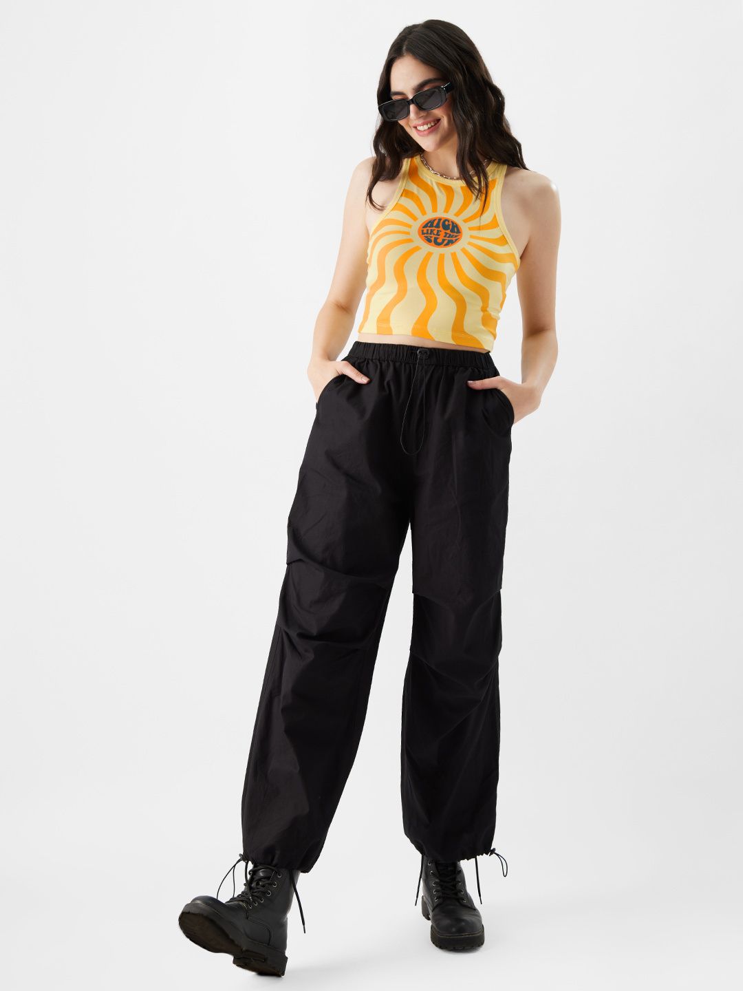 TSS Originals: Sunny Vibes Cropped Tank Tops online