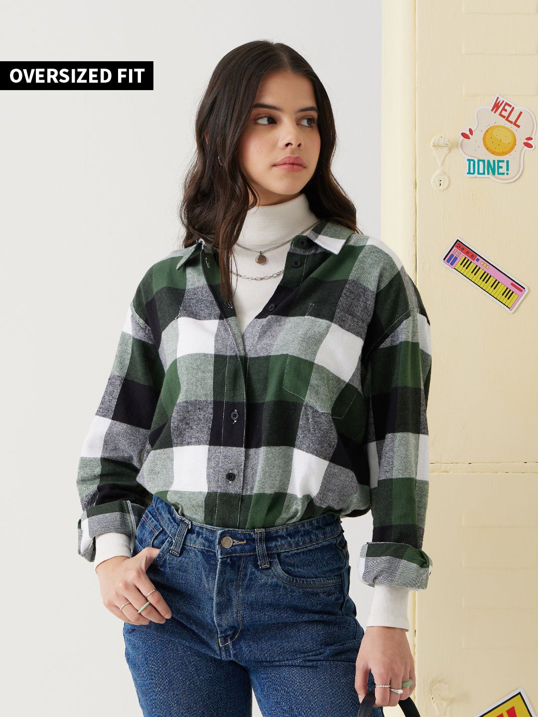 Buy Checks Go Boyfriend Boyfriend Shirt Womens Online