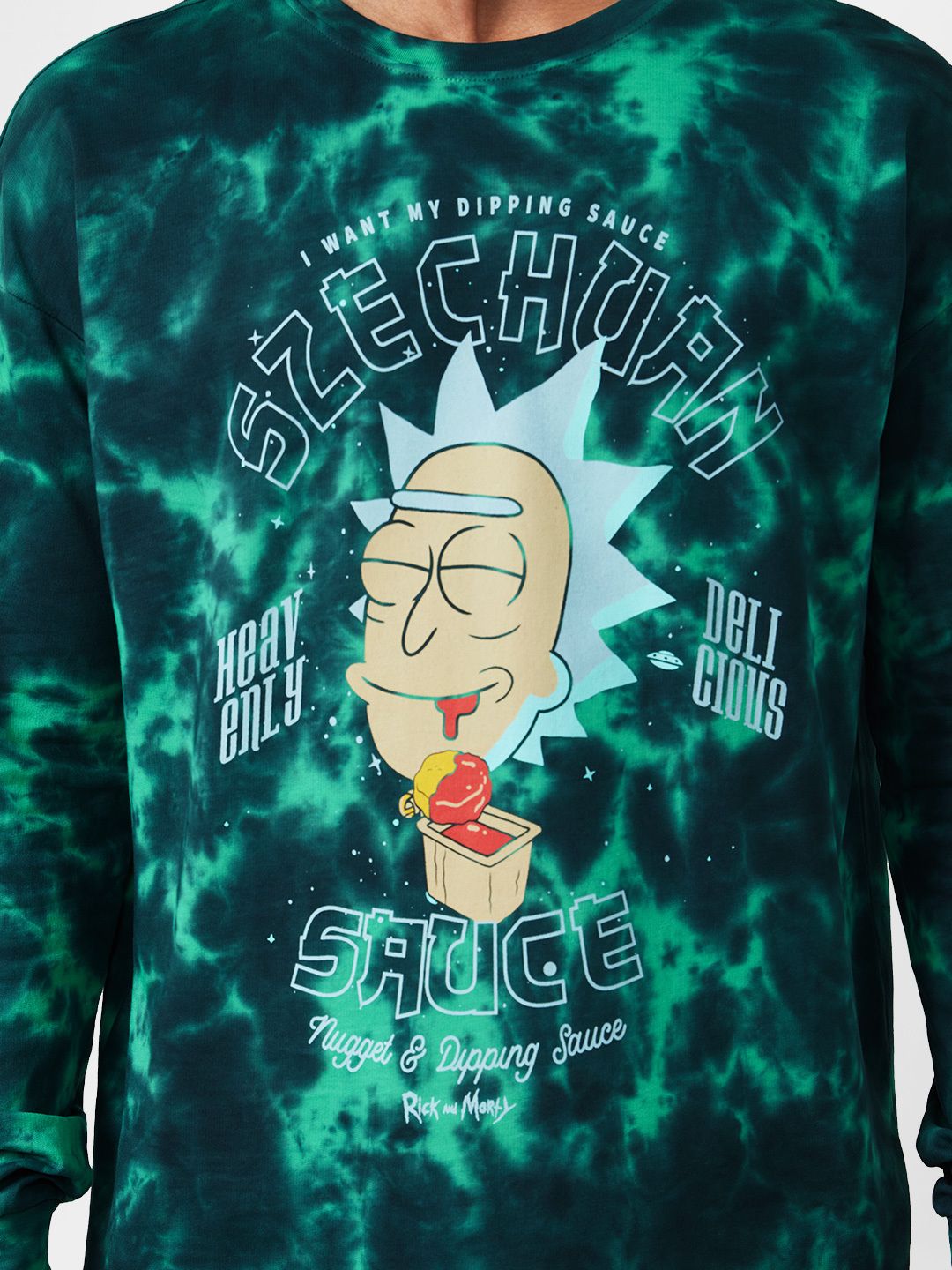 Rick And Morty: Szechuan Oversized Full Sleeve T-Shirts online