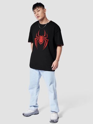 Buy Marvel: spider man Logo oversize T-Shirts,Official Merchandi