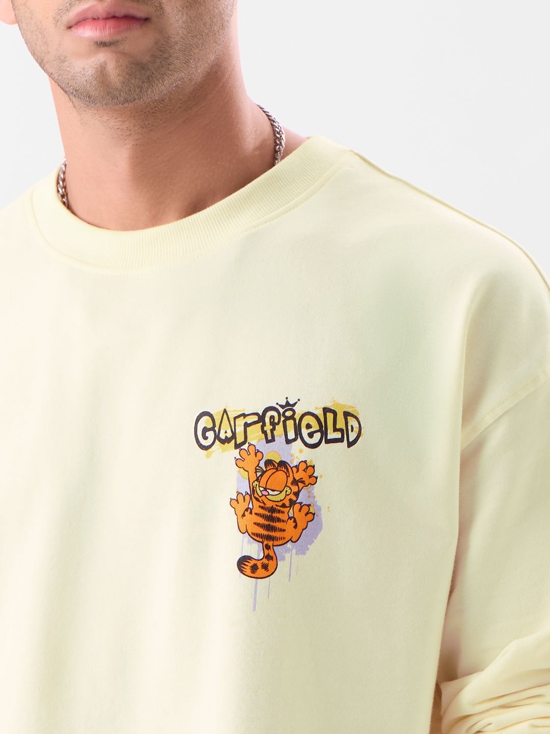Garfield: Attitude Oversized Full Sleeve T-Shirts online
