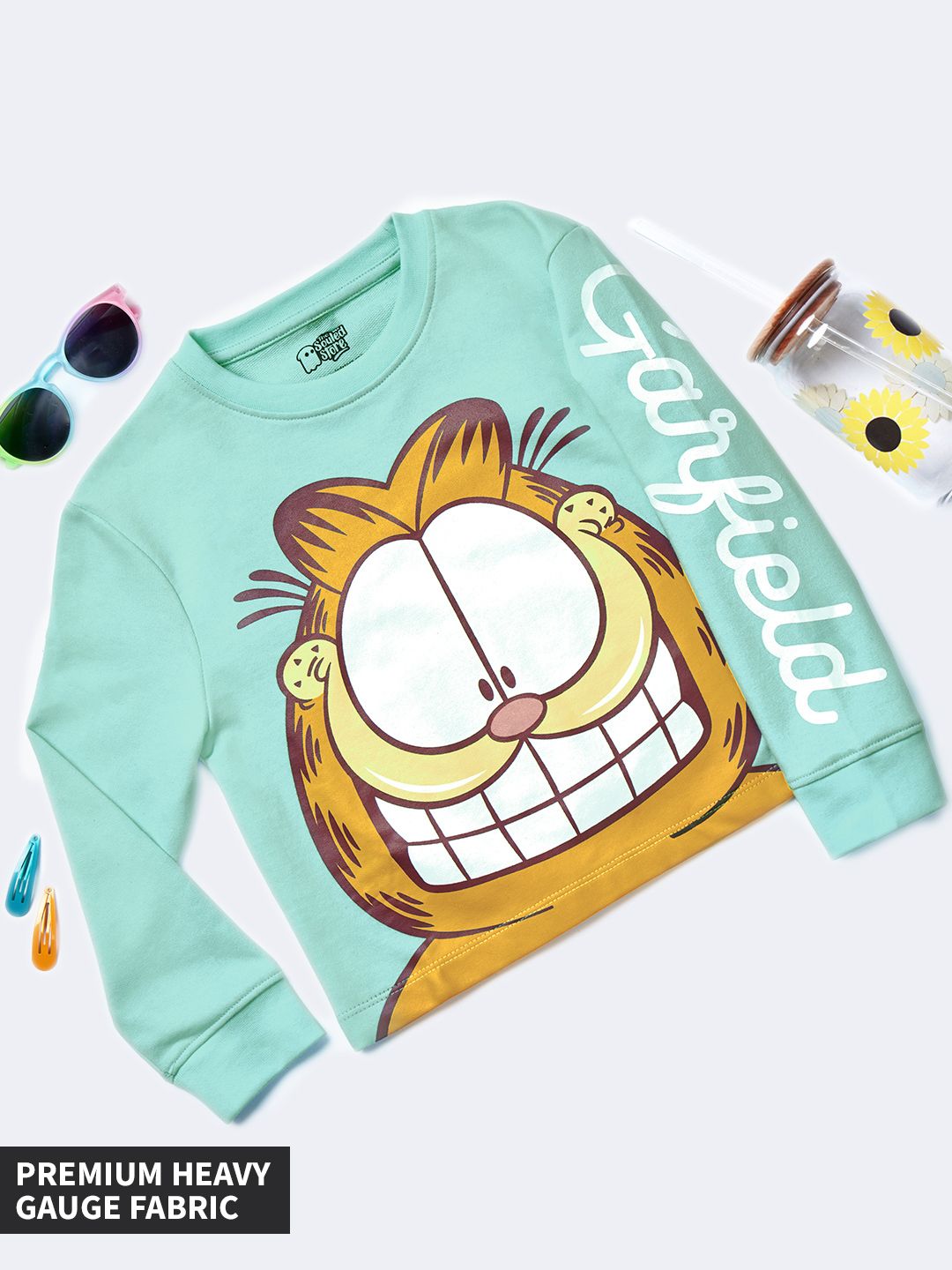 Buy Garfield Funny Face Girls Cotton