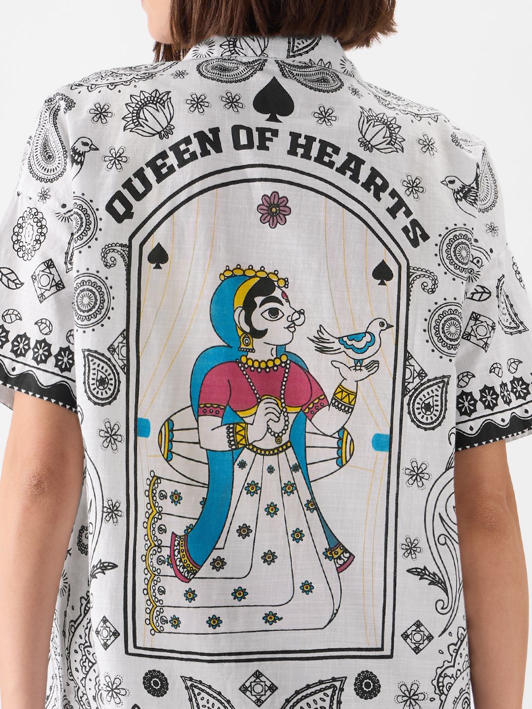 Buy TSS Originals: Queen Of Hearts Women Boyfriend Shirts