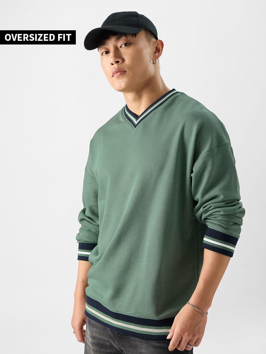 Buy TSS Varsity: Green Bay Mens Oversized Sweatshirts Online