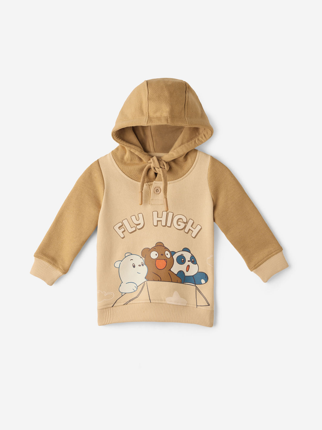 Buy We Bare Bears: Fly Away Boys Cotton Hoodies Online