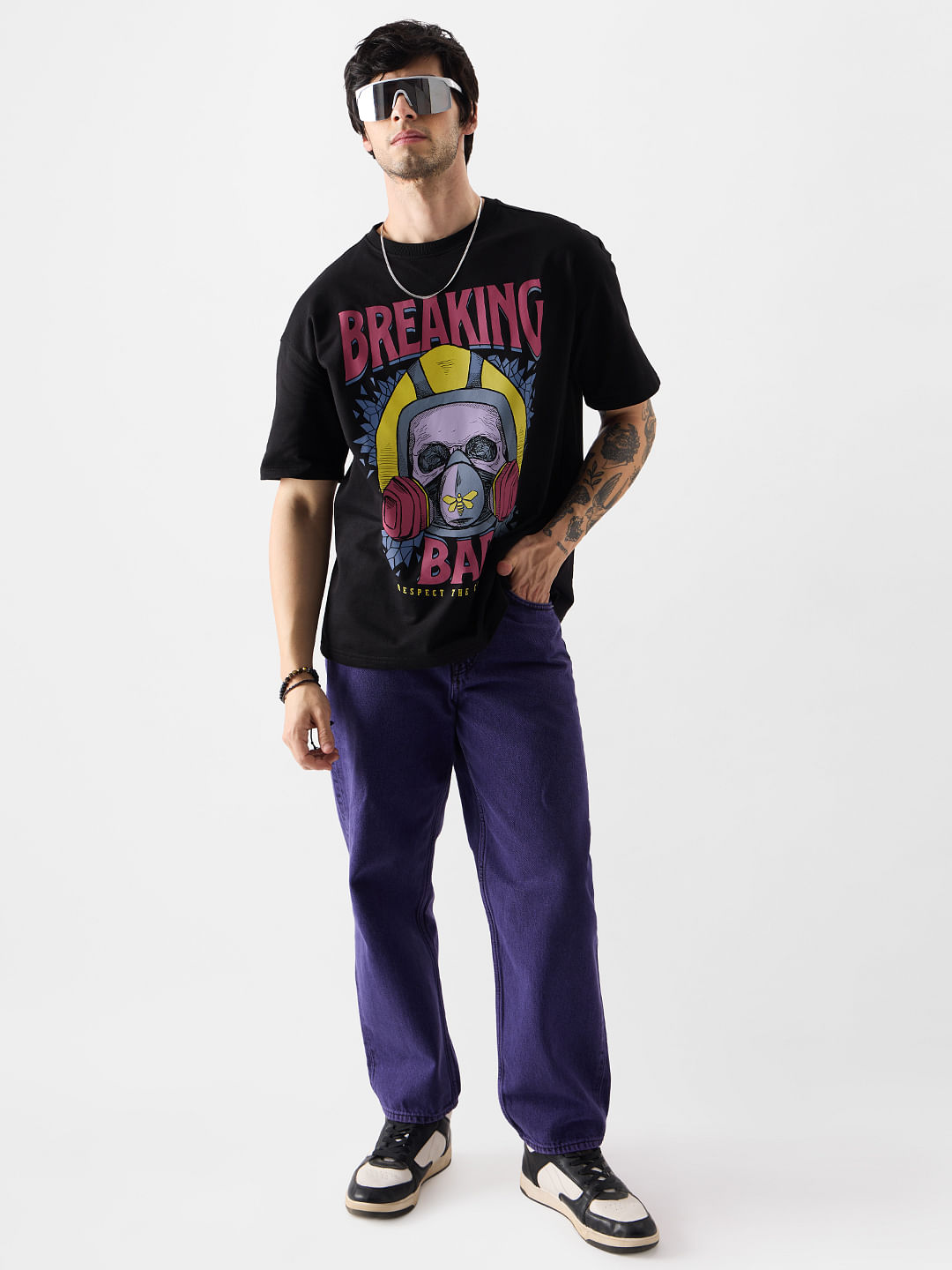 Buy Breaking Bad: Respect The Science Oversized T-Shirts Online