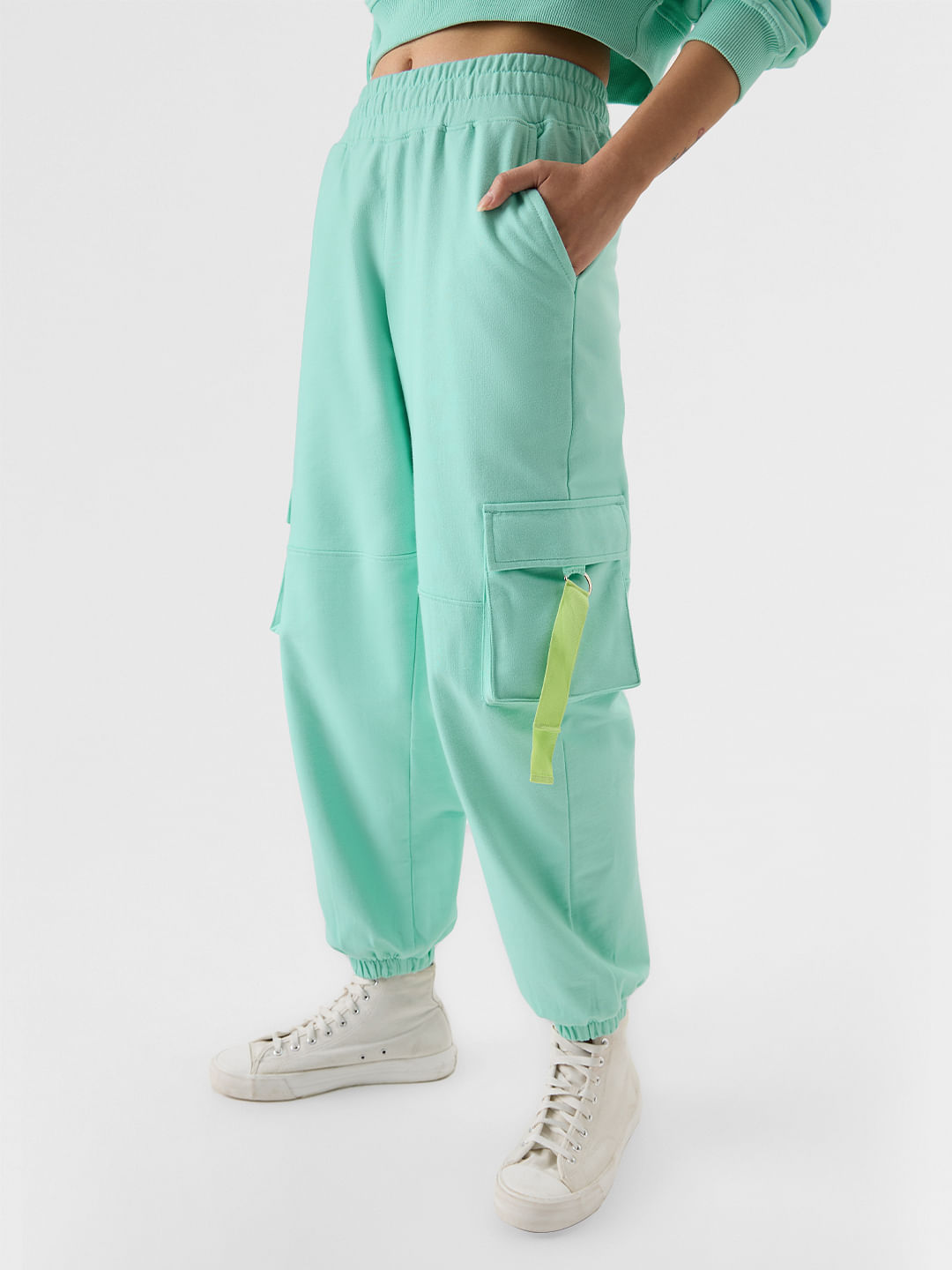 Buy Sterling Blue Utility Joggers Women Cargo Jogger Online