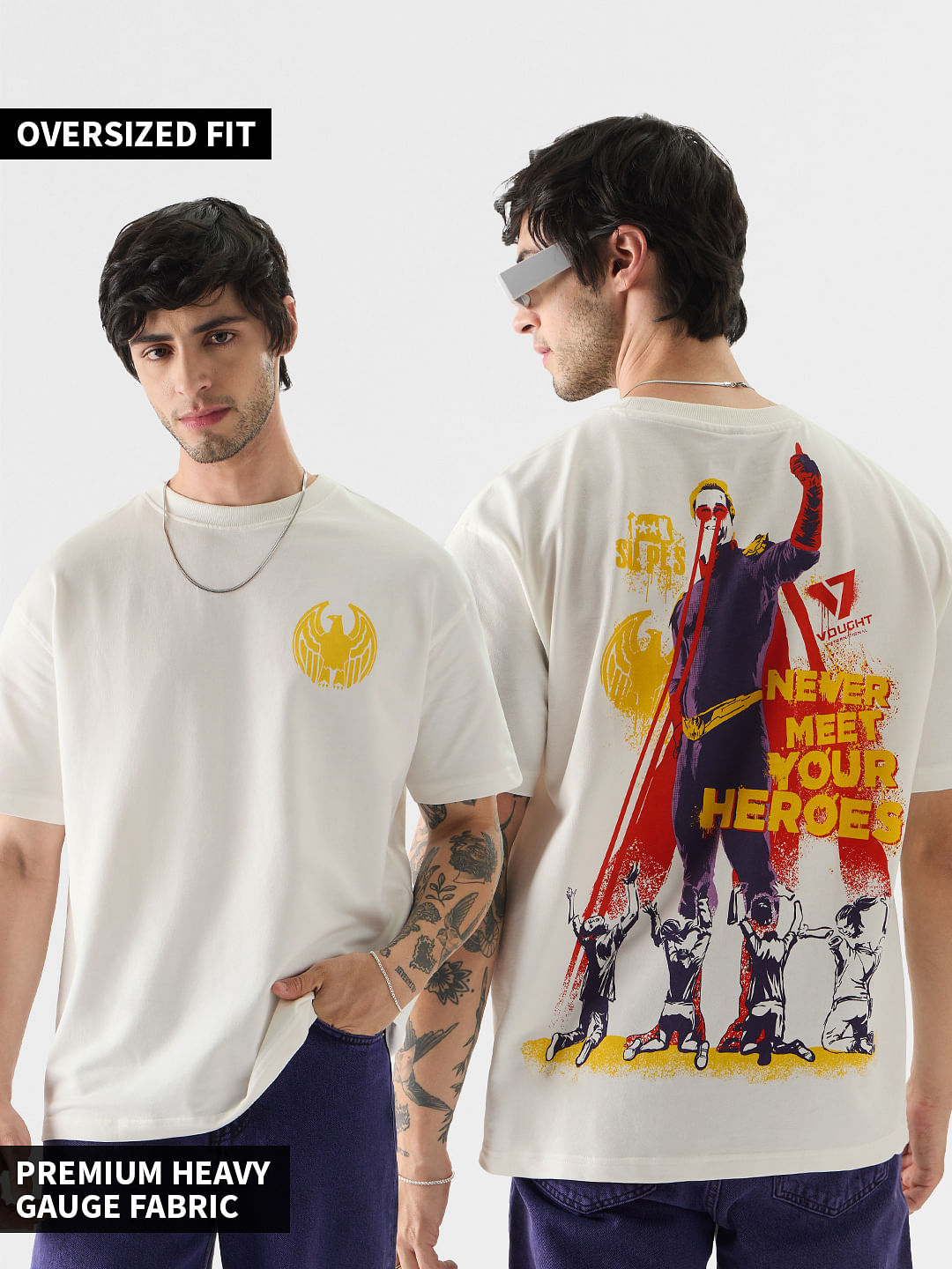 The Boys: Never Meet Your Heroes Oversized T-Shirts