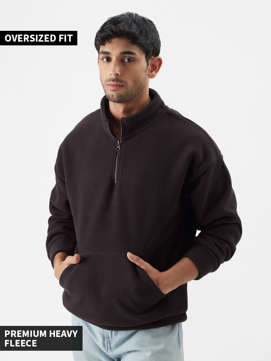 Buy TSS Originals Deep Wine Mens Oversized Sweatshirts Online