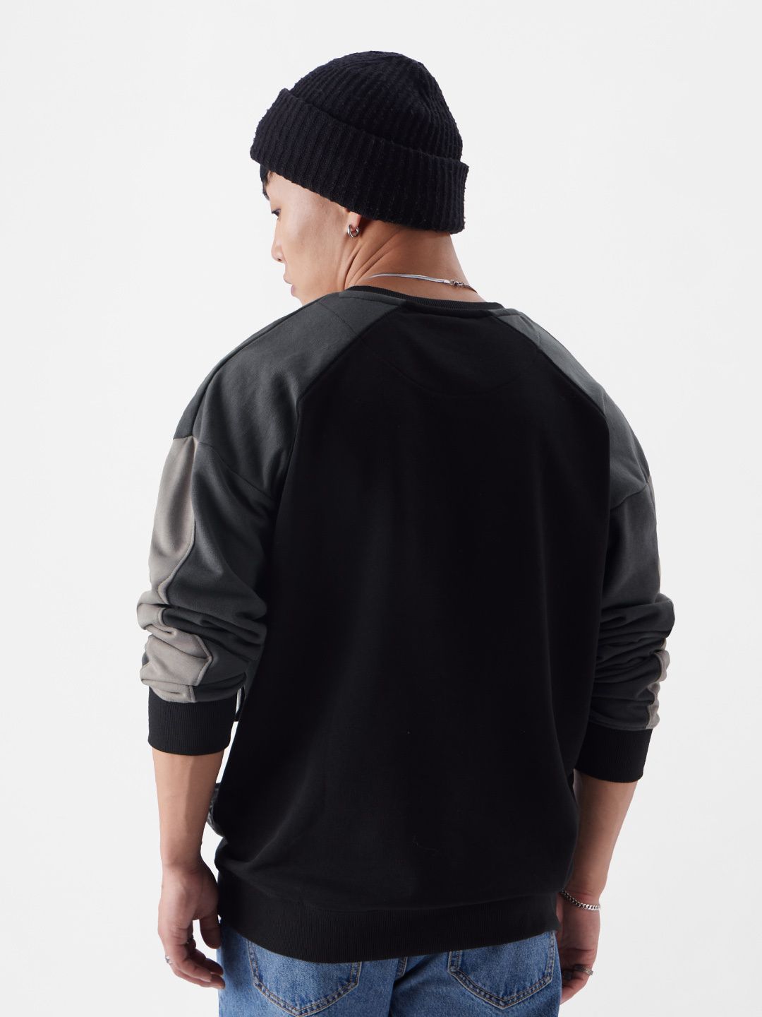Buy TSS Originals: Black Camo Men Oversized Sweatshirts