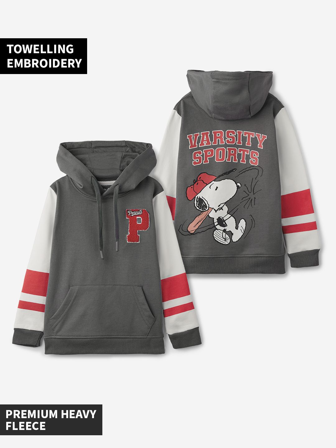 Buy Peanuts Stay Cool Boys Cotton Hoodies Online