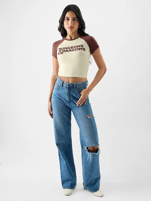 Buy Stranger Things: Dungeons and Dragons Women Cropped Tops Online