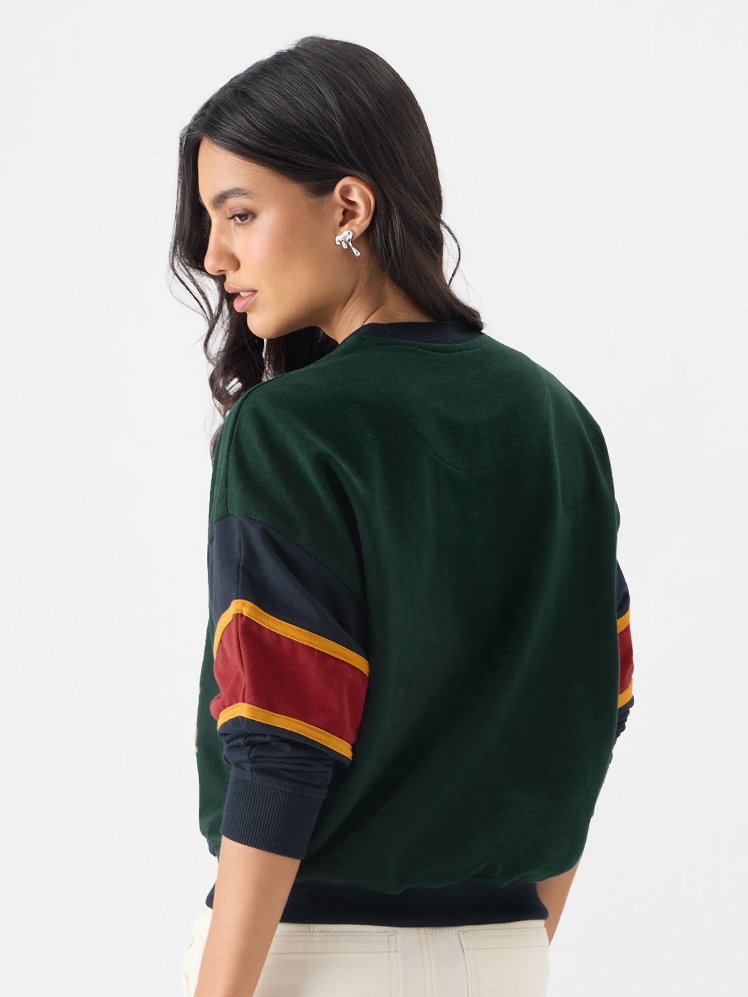 Buy Mickey: Parisian Vibes Women Oversized Sweatshirts