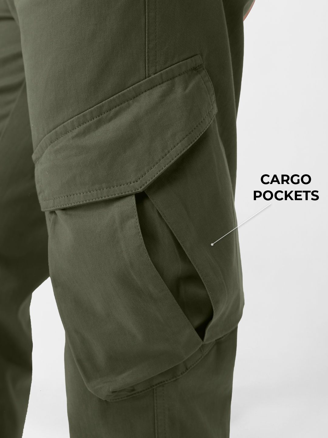 Buy Solids Light Olive Mens Pants Online