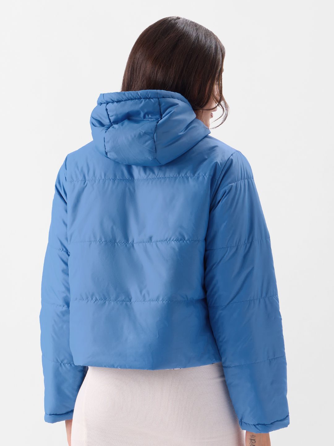 Buy Reversible Puffer: Peanuts Doodle Women Puffer Jackets