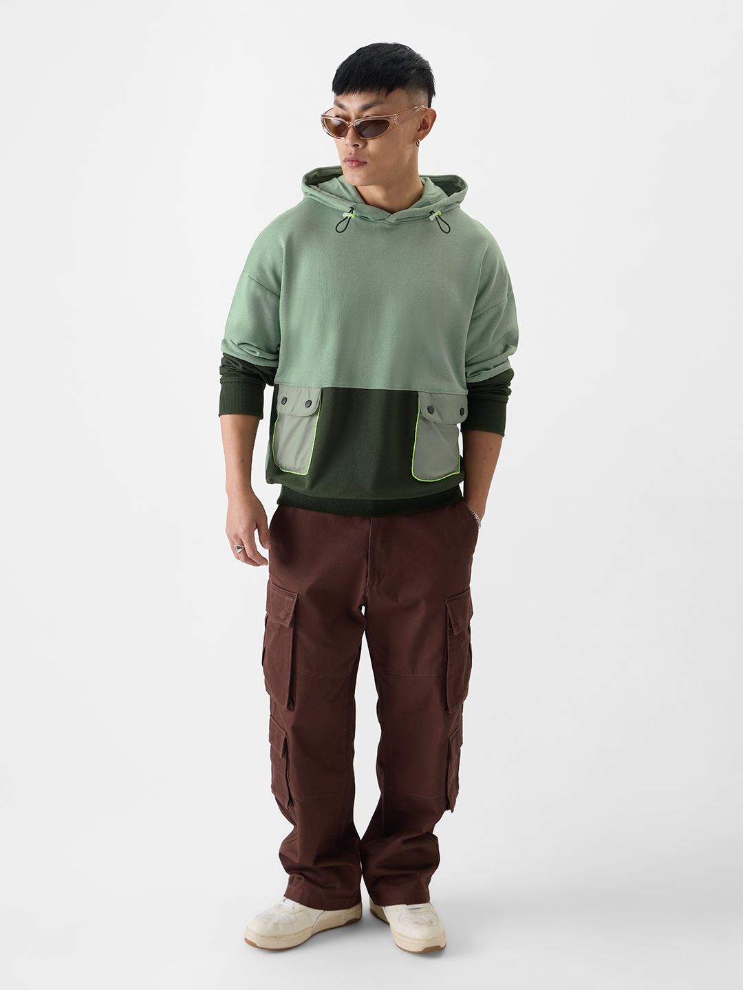 TSS Originals: Olive Night Men Oversized Hoodies price