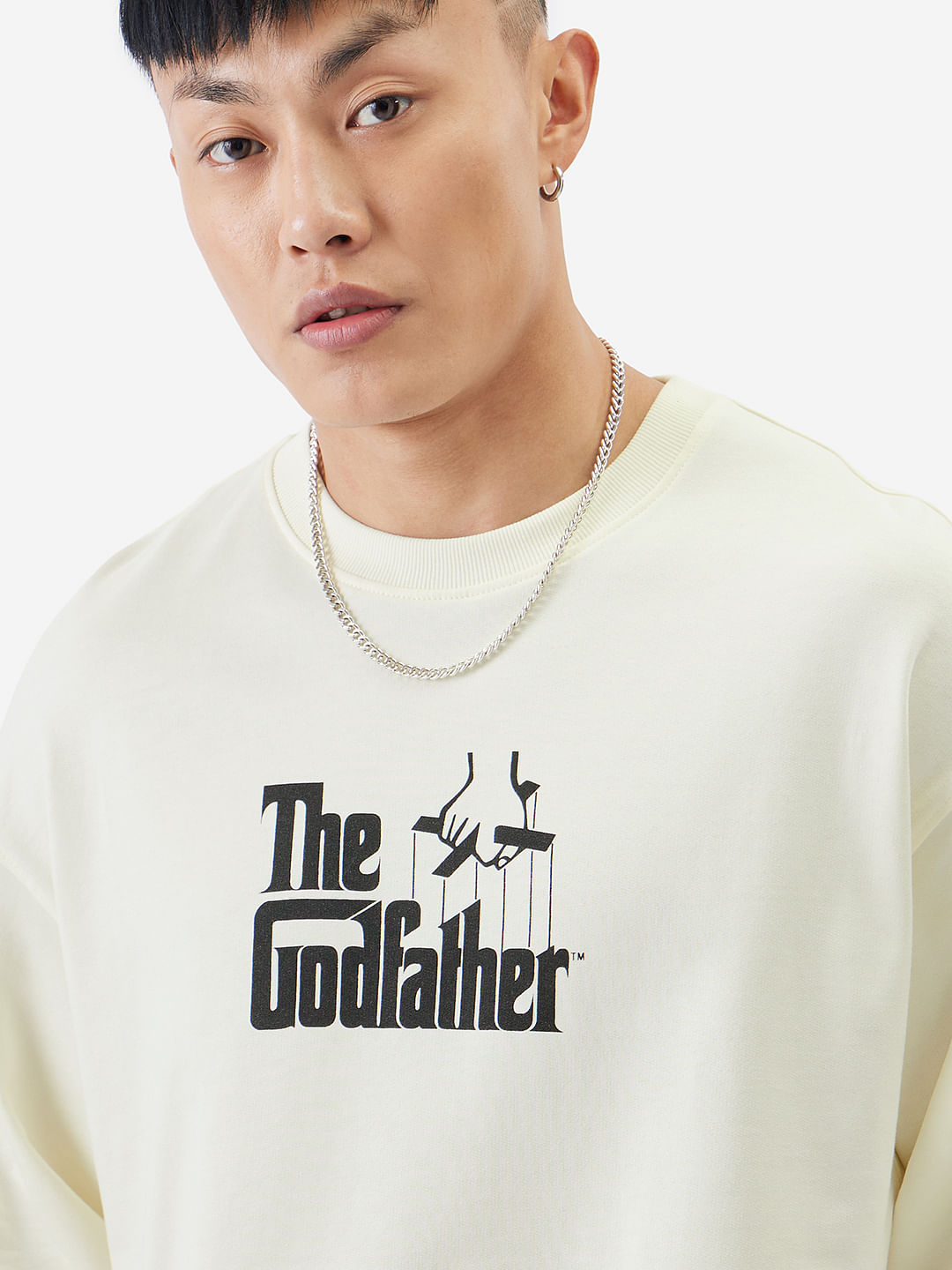 Buy The Godfather Honor Oversized Full Sleeve T Shirt Online