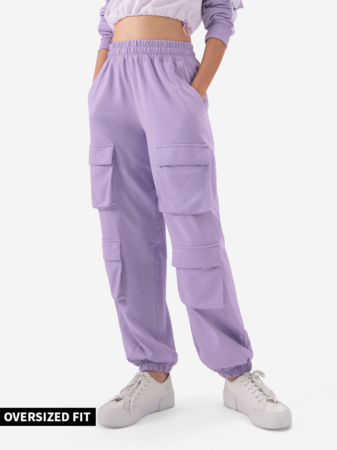 Buy Veri Peri Utility Joggers Women Cargo Joggers Online