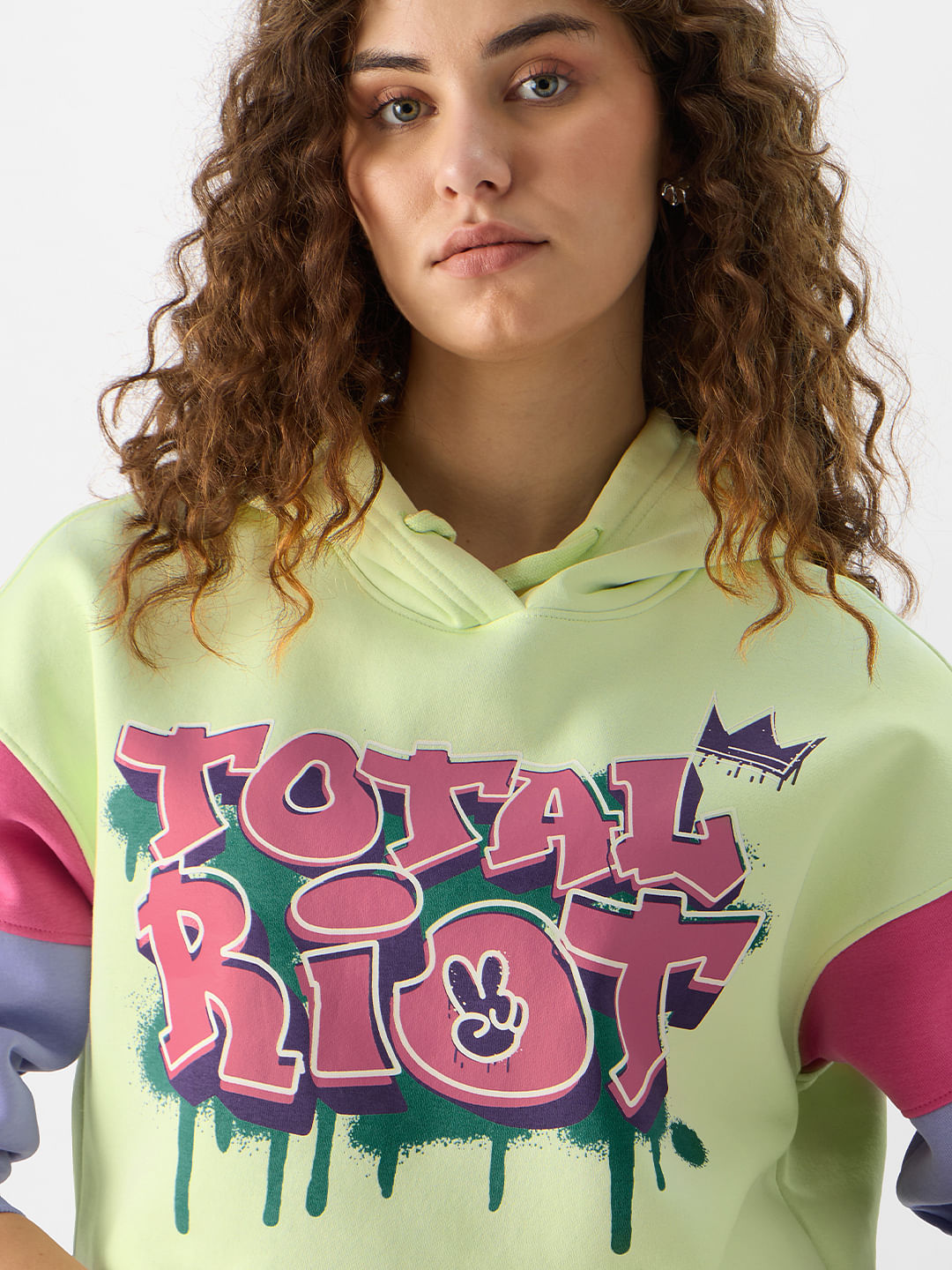 Buy Total Riot Women Hoodie Online