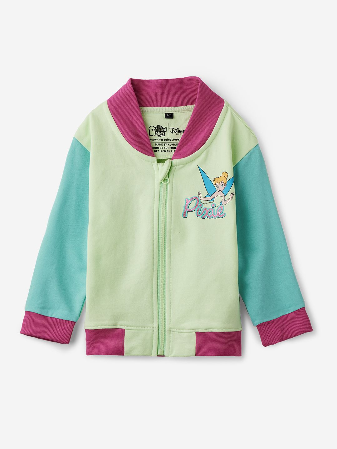 Buy Disney: Tinker Bell Girls Cotton Varsity Jackets online at The ...