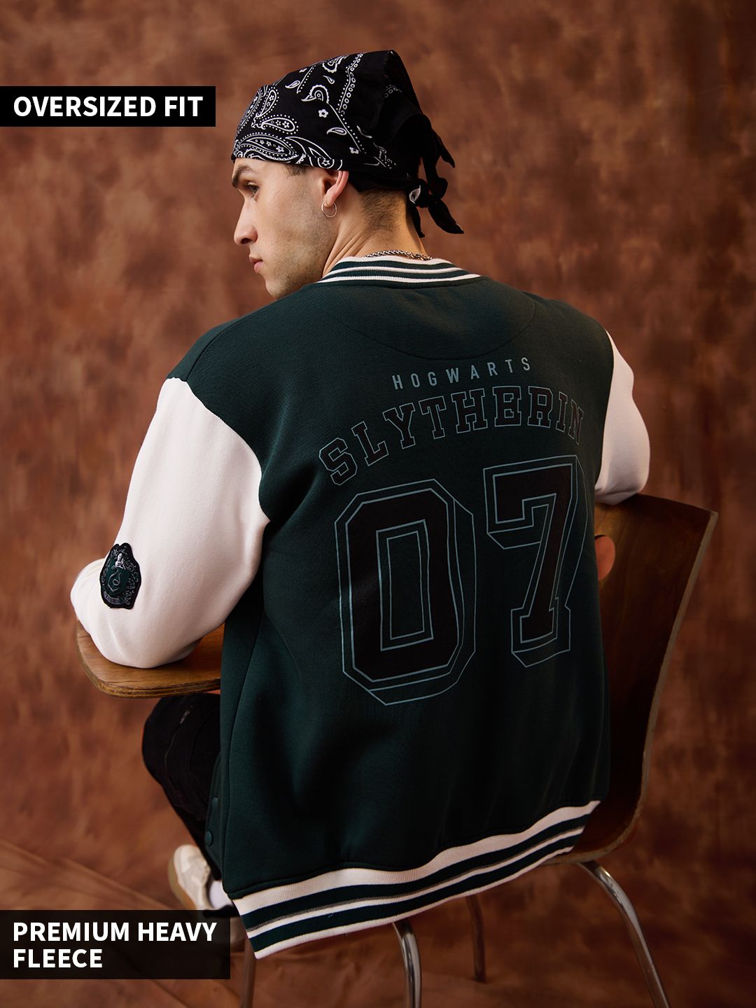 Buy Official Harry Potter Slytherin Varsity Jackets Online