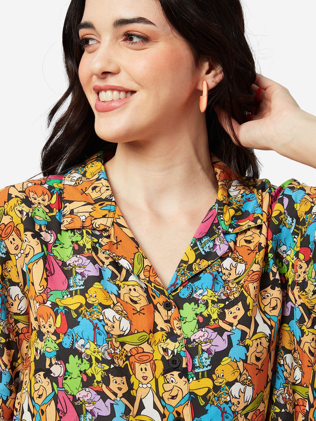 The Flintstones: Gang Women Holiday Shirts online