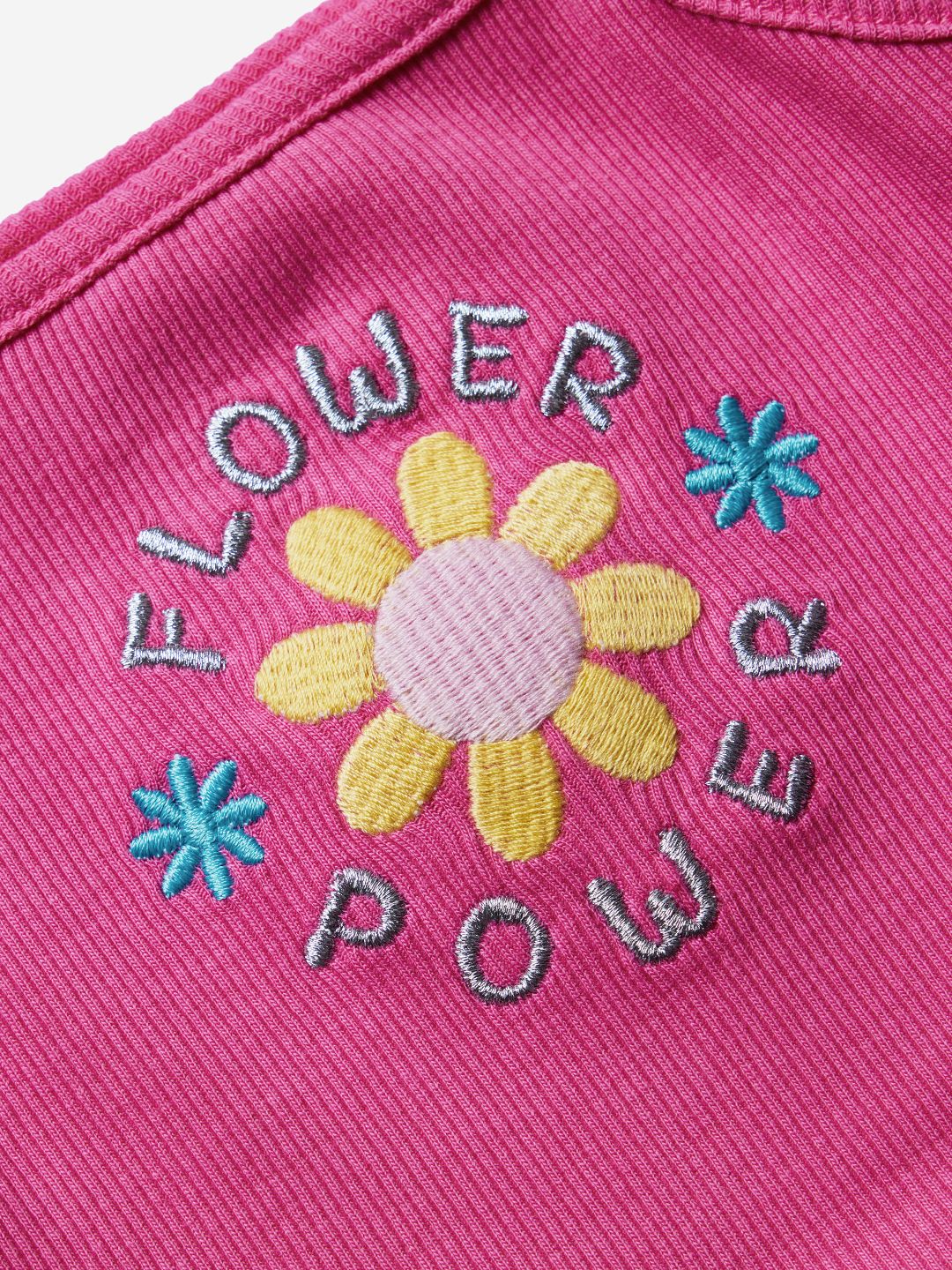 Buy The Smurfs: Flower Power Girls Cotton Tank Tops (2-8 Yrs)