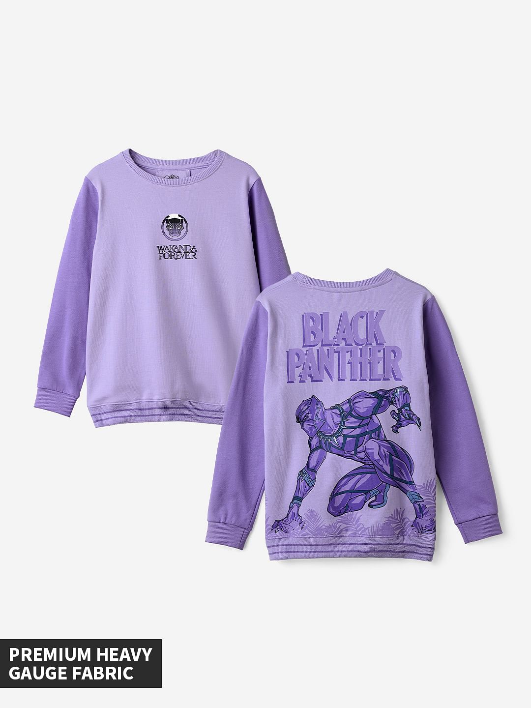 Buy Black Panther The Warrior Boys Sweatshirts online at The Souled Store