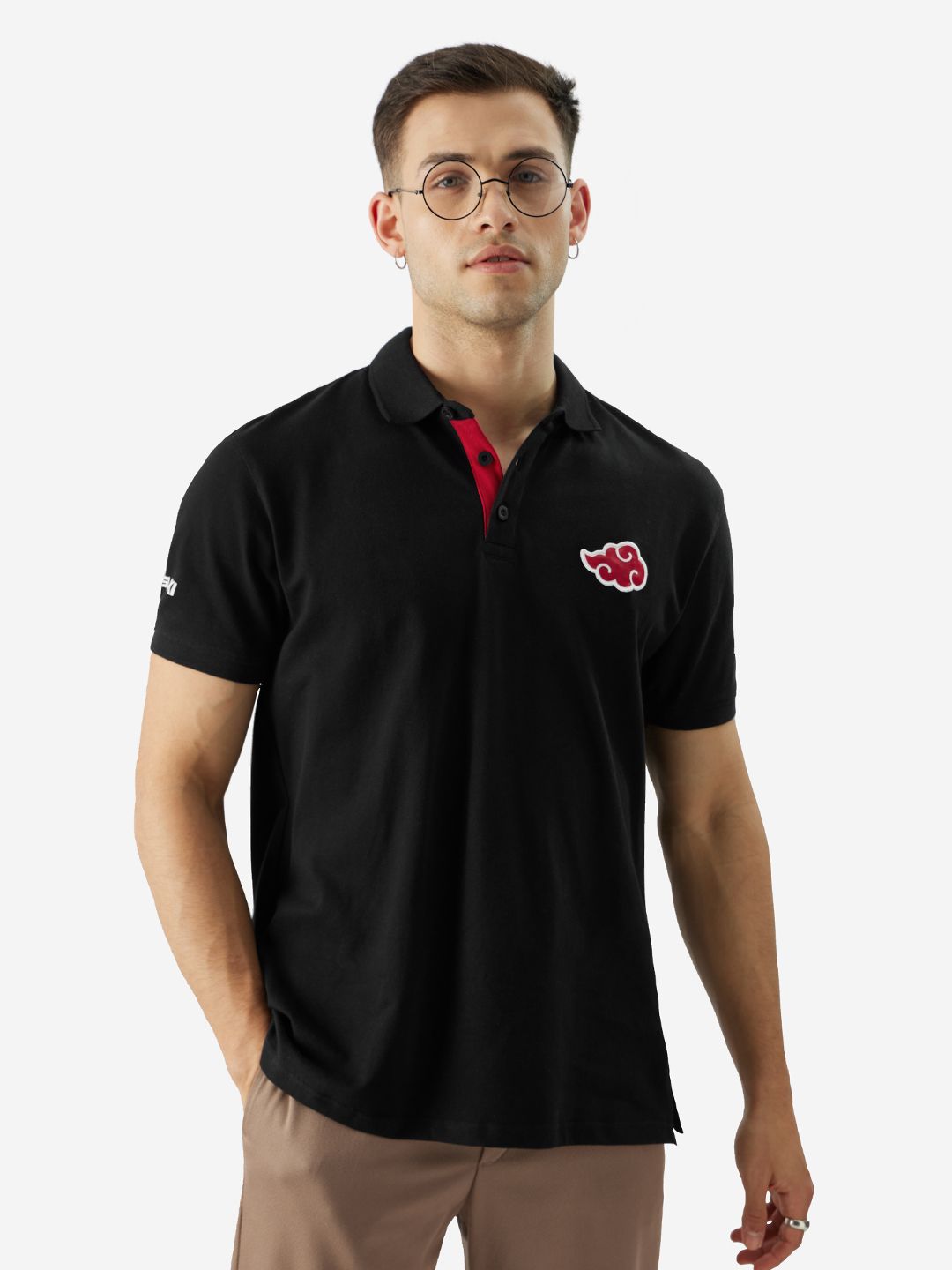 Buy Naruto Akatsuki Polo Mens Polo Online