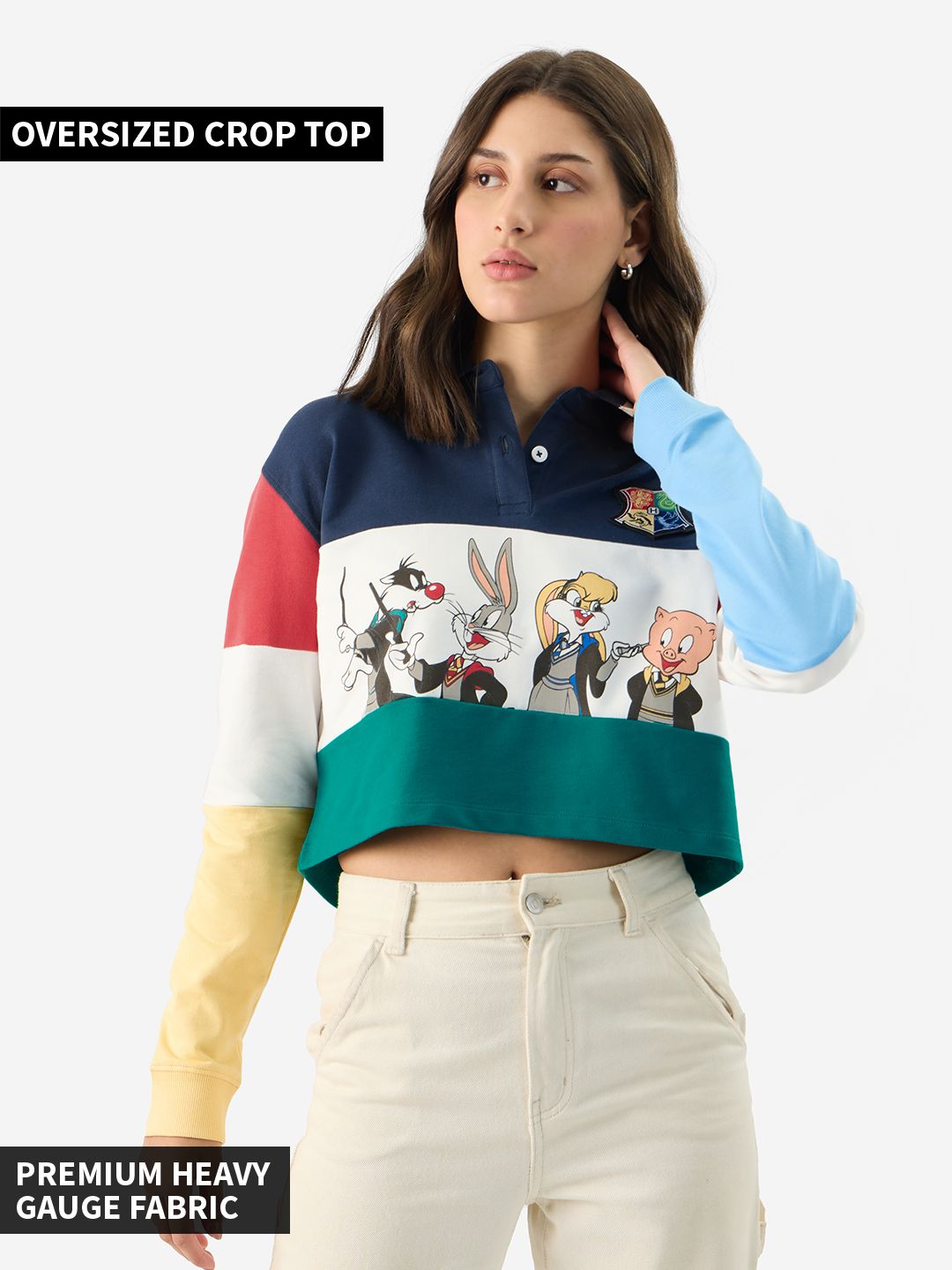 Buy Warner 100 The Gang Women Rugby Polos Online.