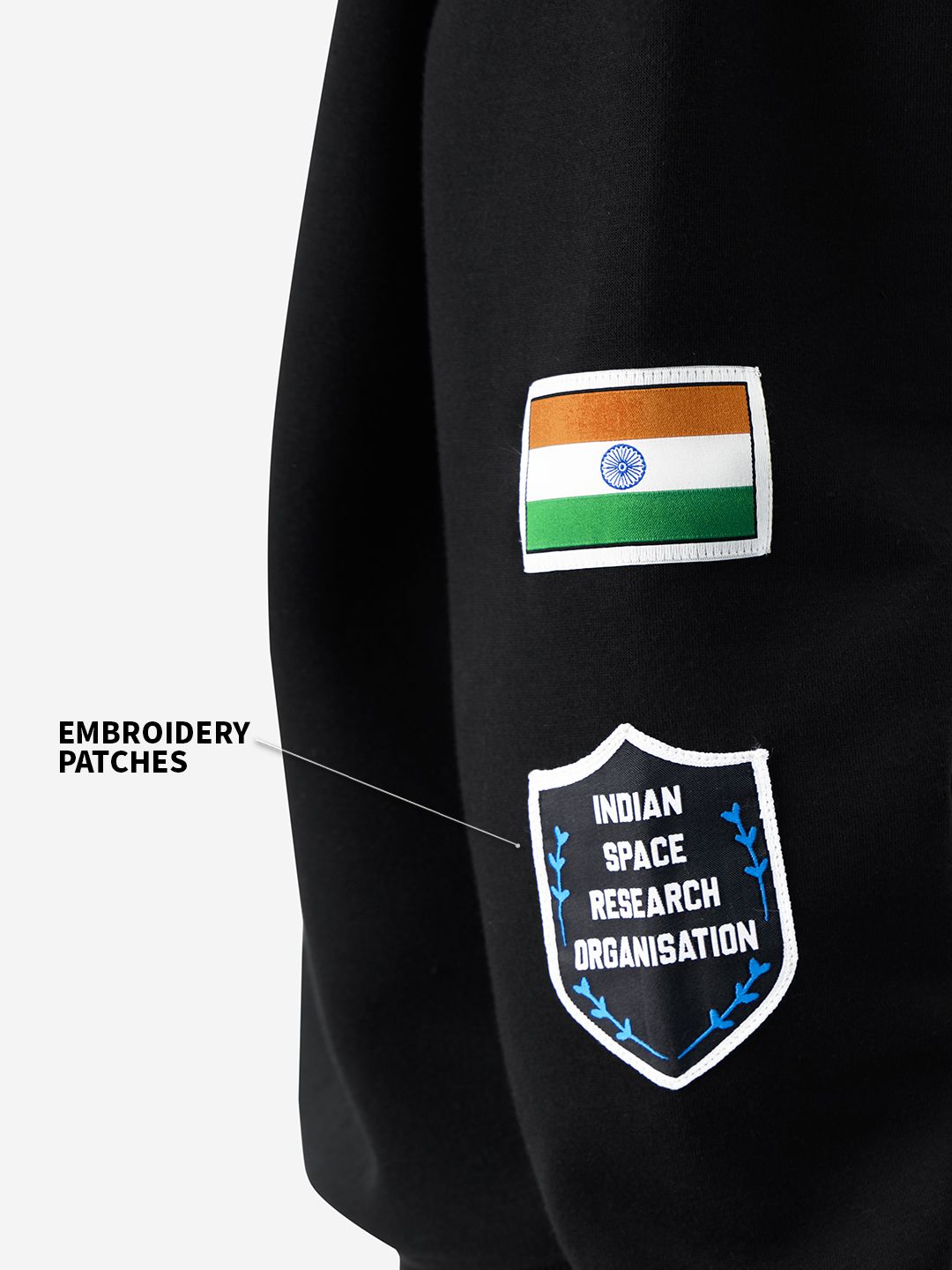 Buy ISRO: Logo Women Oversized Hoodies