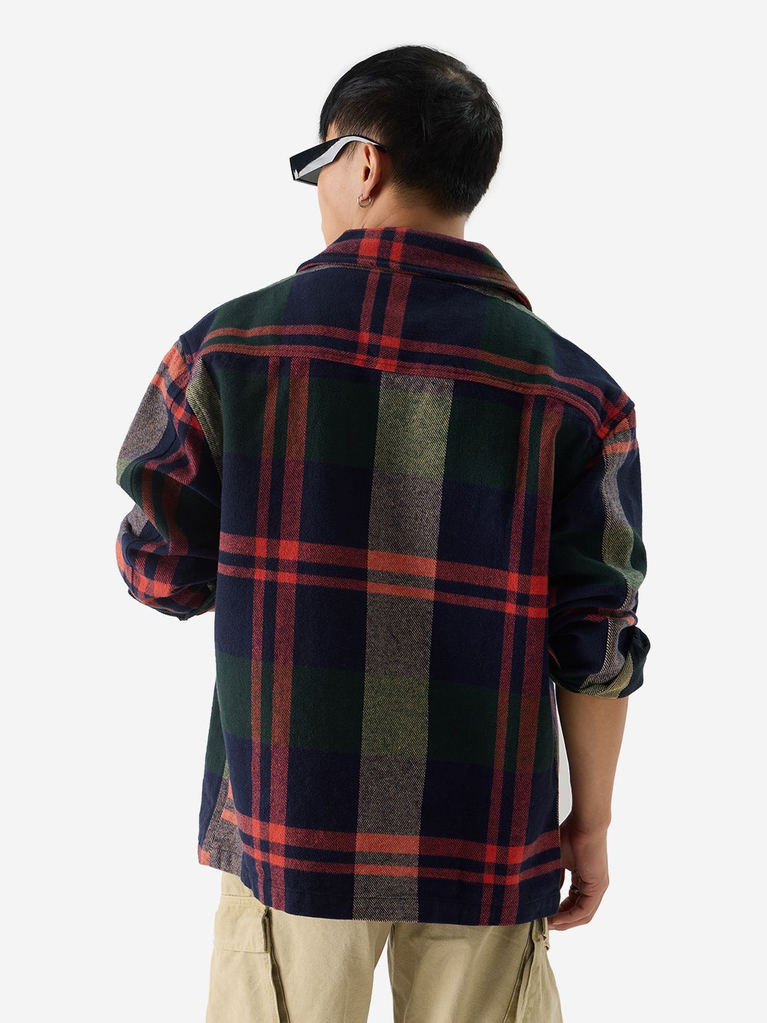 Buy TSS Originals: Red Ink Men Flannel Shackets