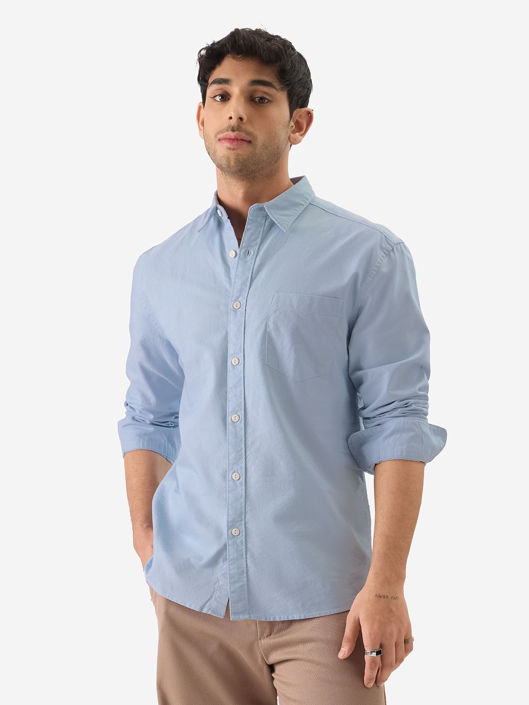 Solids: Celestial Blue Shirts online