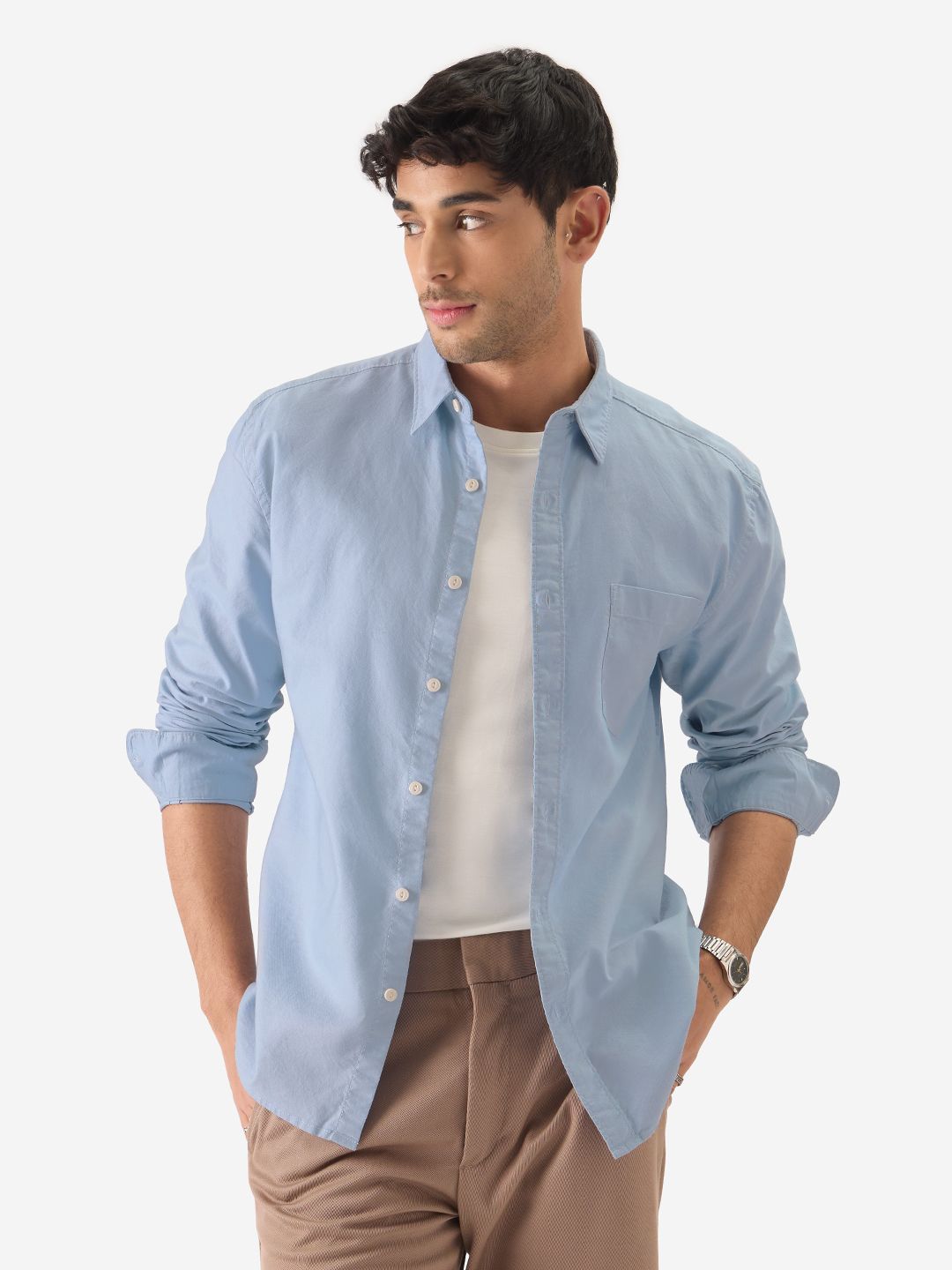 Solids: Celestial Blue Shirts