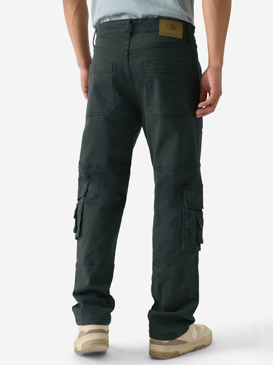 Buy Solids: Greenlake Men Cargo Pants Online