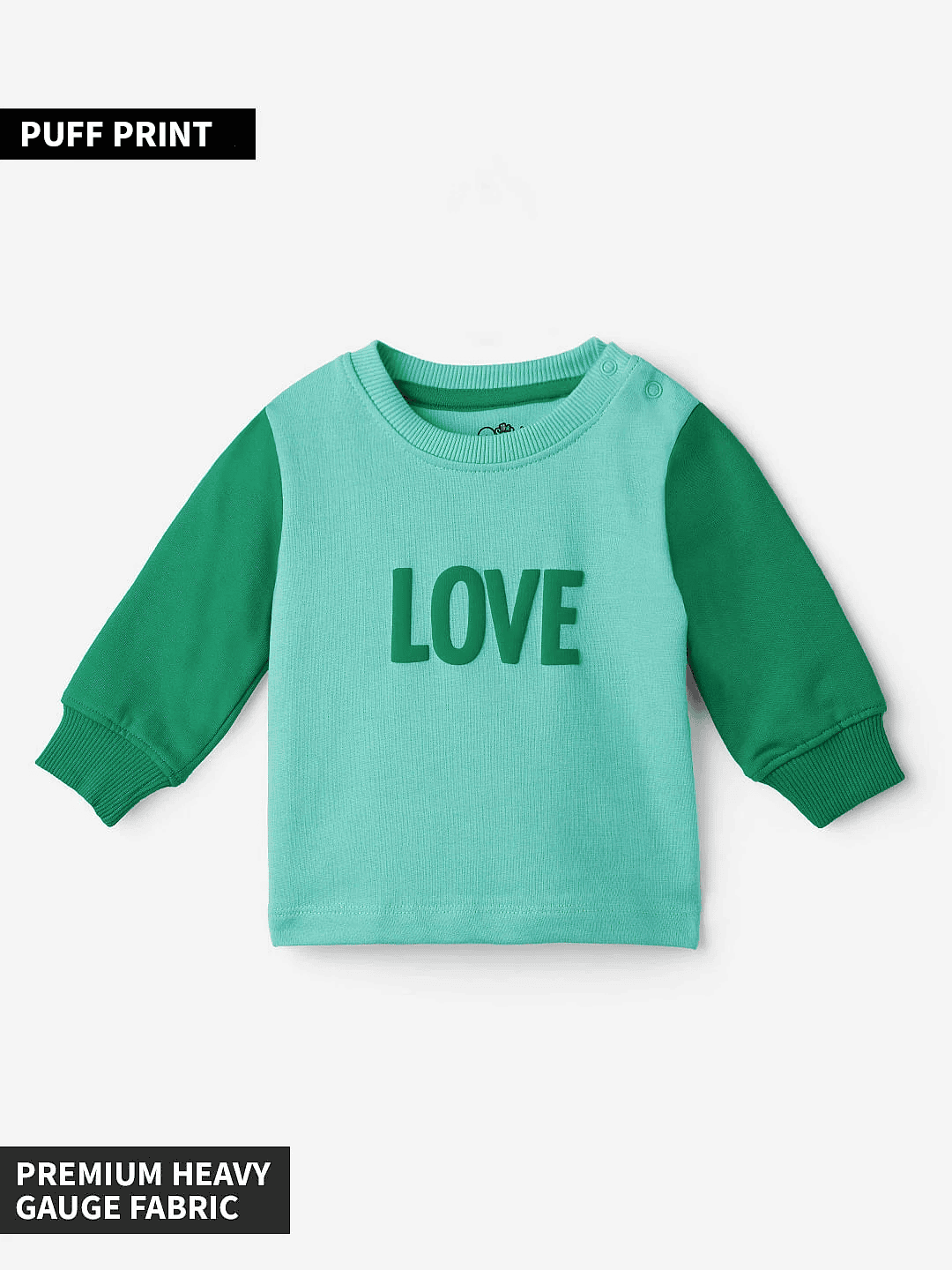 TSS Originals: Love Girls Cotton Sweatshirts (2-8 Yrs)