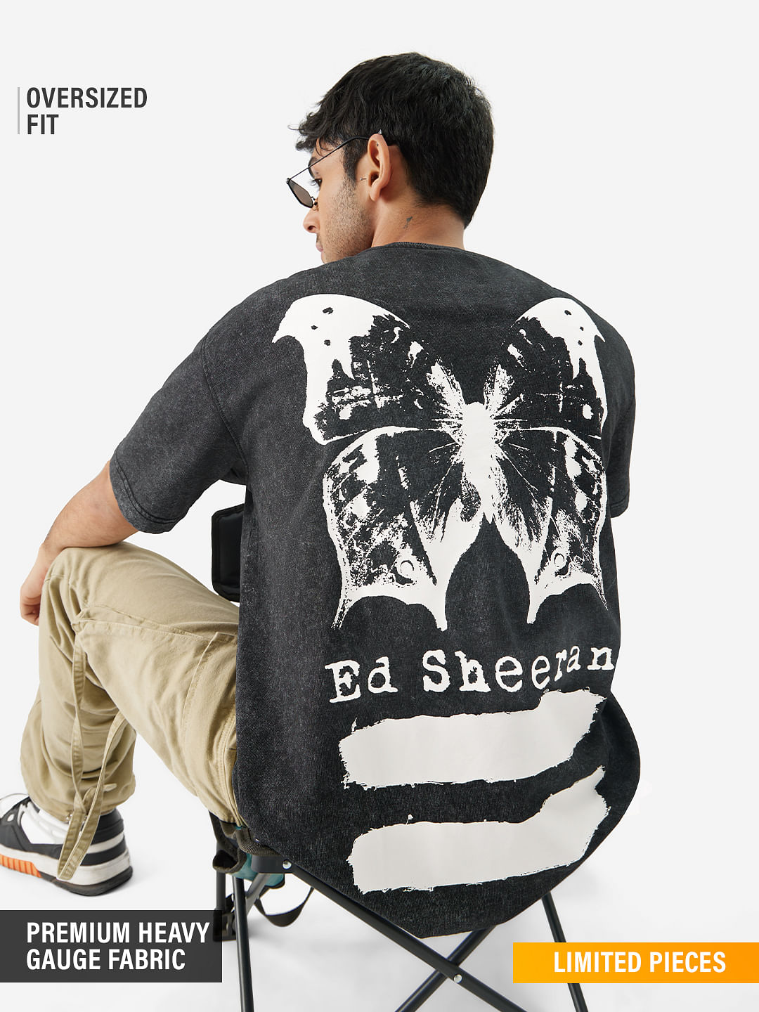 Buy Ed Sheeran Equal Oversized T Shirts Online