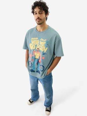 Buy TSS Originals: Here we go again Oversized T-Shirts Online