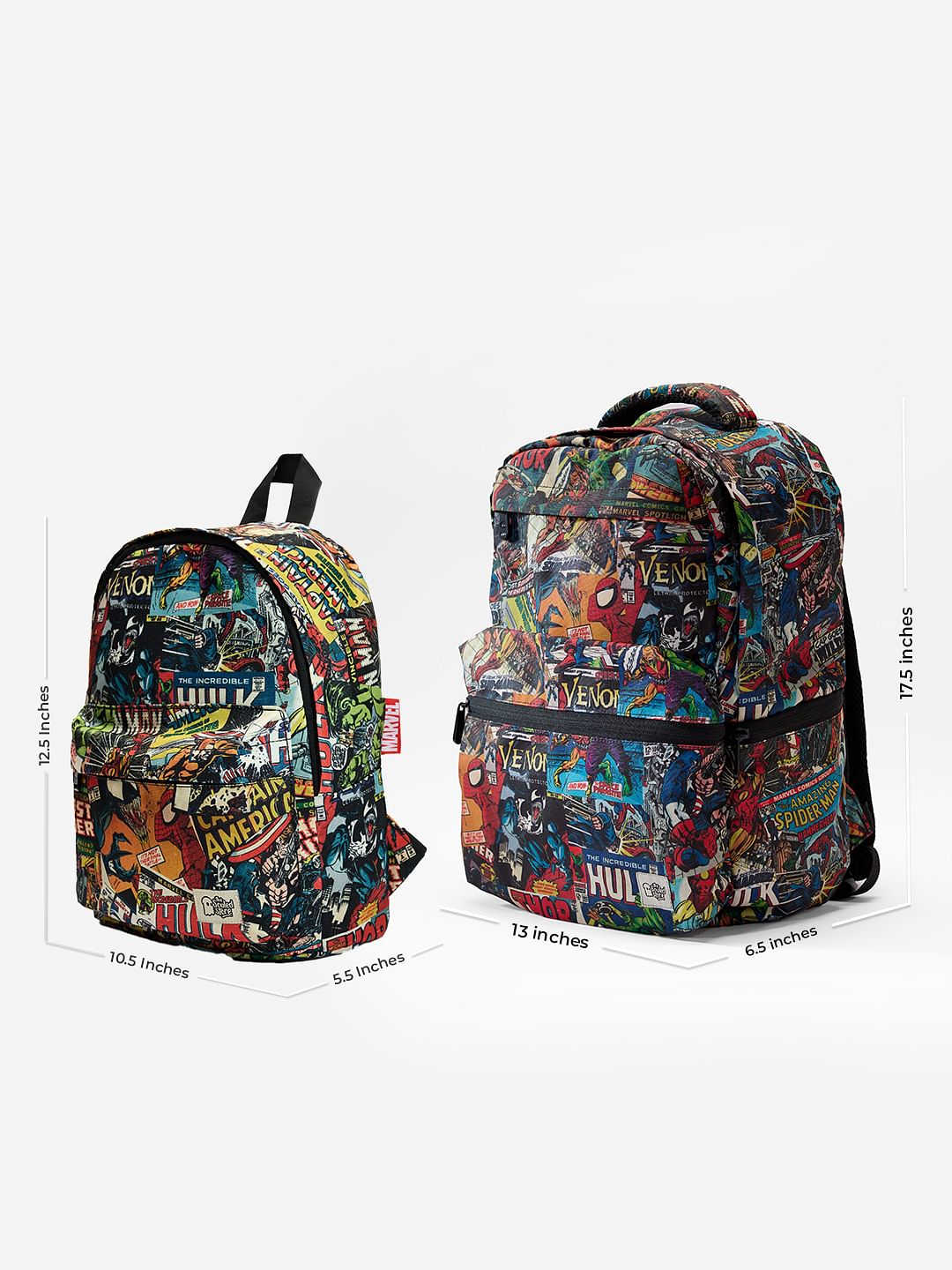 Spider Covers Marvel good Avengers Superhero Comic Backpack